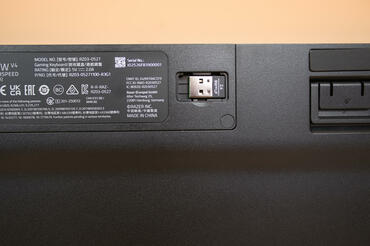 Black Widow v4 low Profile Tastatur Donglefach