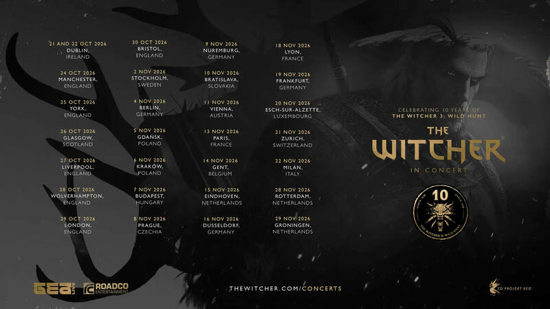 The Witcher in Concert 2026