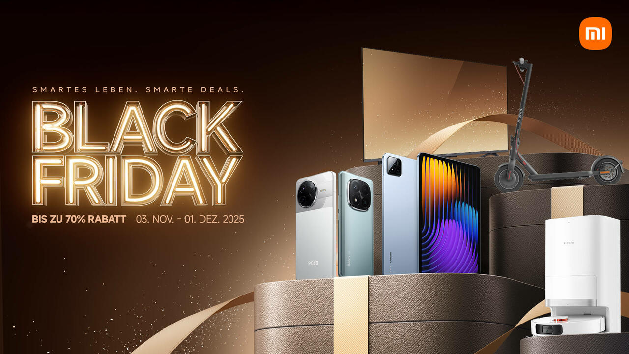 Xiaomi Black Friday  Bild © Xiaomi