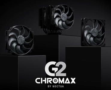Noctua NH-D15 G2 und NF-A14x25 G2 chromax.black: Neue Kühler in Schwarz mit Vorteilen der zweiten Generation