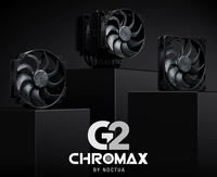 Noctua NH-D15 G2 und NF-A14x25 G2 chromax.black: Neue Kühler in Schwarz mit Vorteilen der zweiten Generation