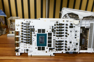 KFA2 GeForce RTX 5070 Ti HOF PCB Front KFA2 GeForce RTX 5070 Ti HOF PCB Front