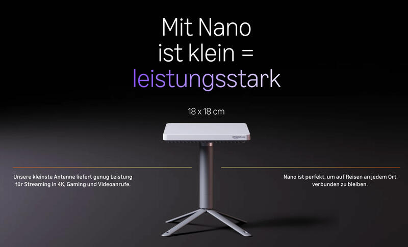 Amazon Satellitennetzwerk Leo Nano