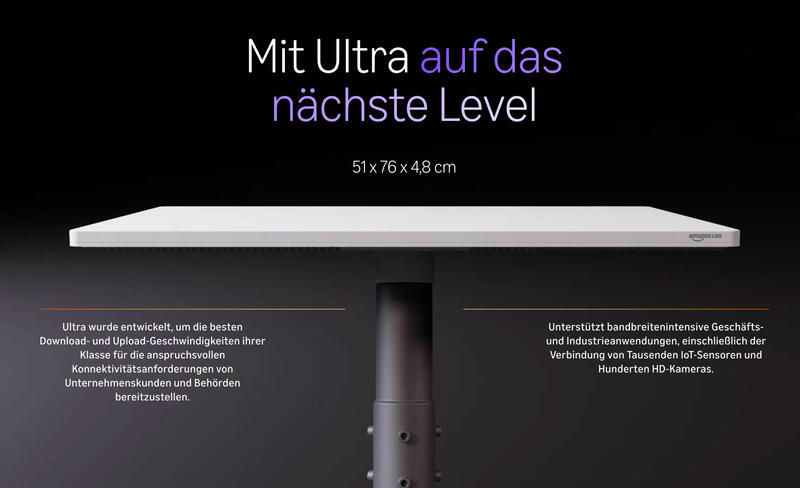 Amazon Satellitennetzwerk Leo Ultra