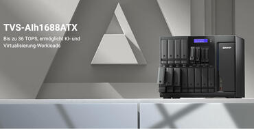 QNAP TVS-AIh1688ATX kommt als AI-fähiges NAS mit Core Ultra-CPUs, 36 TOPS NPU und Thunderbolt 5-Optionen auf den Markt