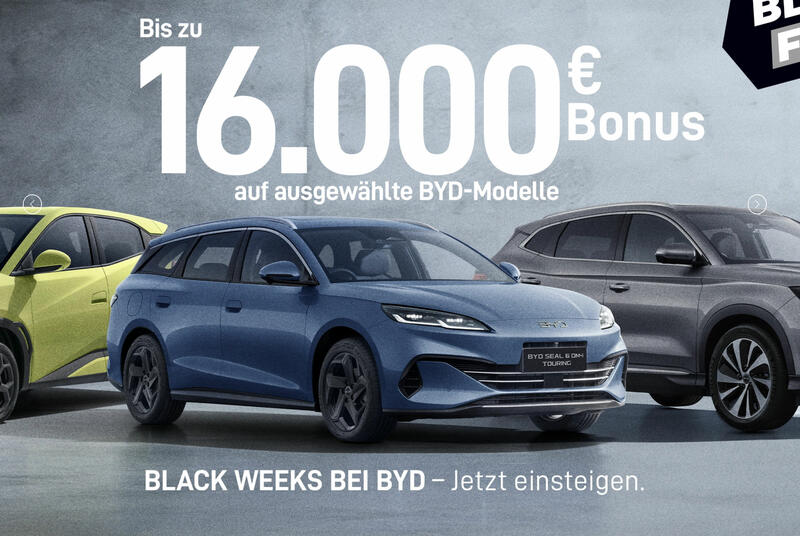 BYDs Black Friday Aktion mit bis zu 18.000 € Rabatt wecken Verkaufshoffnungen und lassen die Alarmglocken läuten