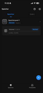 UGREEN DH4300 Plus App Speicherpool