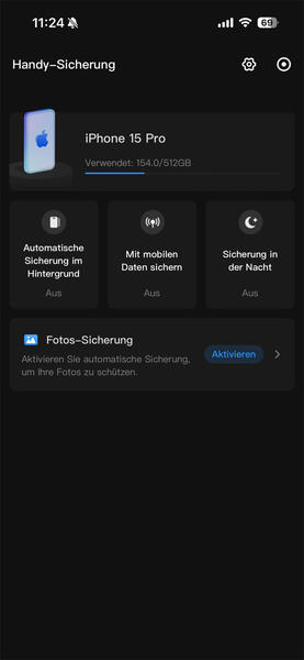 UGREEN DH4300 Plus App Handysicherung UGREEN DH4300 Plus App Handysicherung