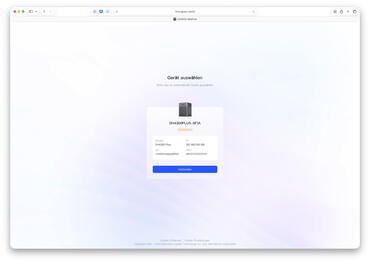UGREEN DH4300 Plus Webinterface Ersteinrichtung