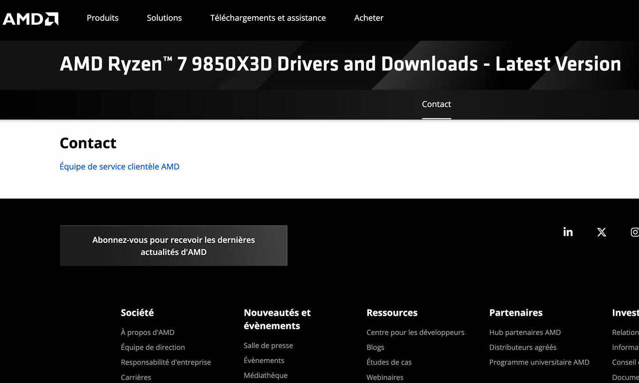 Ryzen 7 9850X3D  Bild © AMD