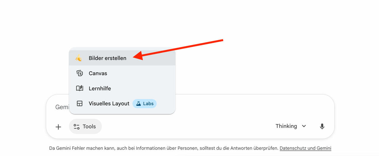 Nano Banana Pro nutzen  Bild © Google