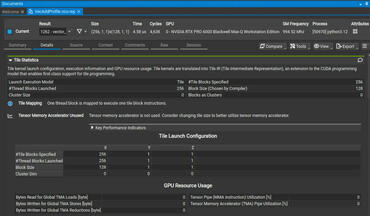 CUDA 13.1 Nsight profile CUDA 13.1 Nsight profile