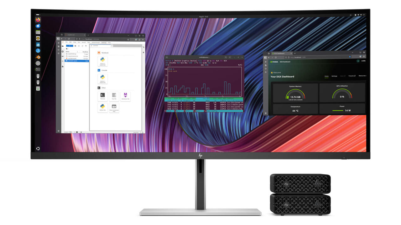 HP ZGX Nano G1n AI Station Front  Bild © HP