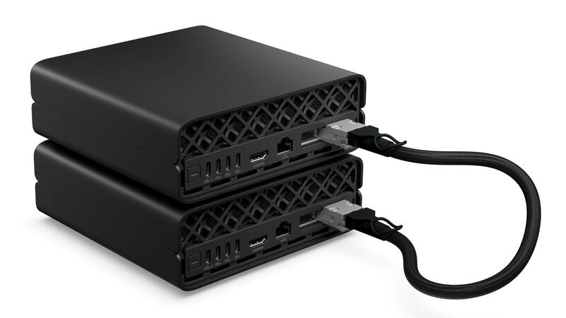 HP ZGX Nano G1n AI Station Rückseite HP ZGX Nano G1n AI Station Rückseite