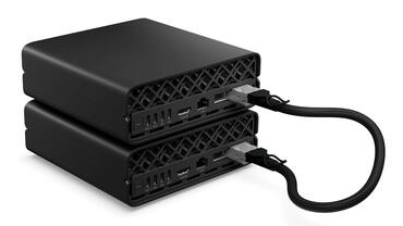 HP ZGX Nano G1n AI Station Rückseite HP ZGX Nano G1n AI Station Rückseite