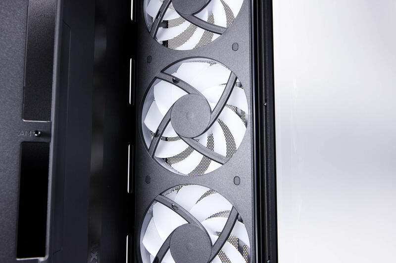 NZXT H9 Flow RGB Lüfter Front