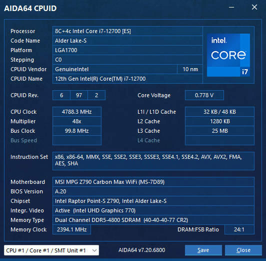 AIDA64 8.20 AIDA64 8.20