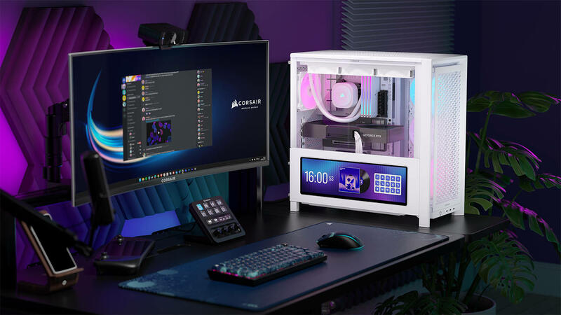 CORSAIR XENEON EDGE Atomic Purple und White vorgestellt