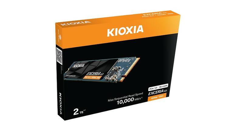 KIOXIA EXCERIA G3 Verpackung KIOXIA EXCERIA G3 Verpackung