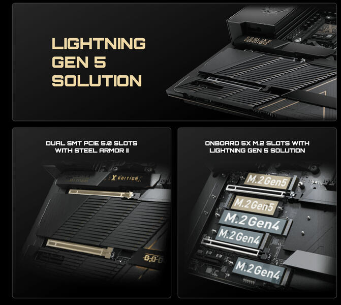 MSI MEG X870E GODLIKE X EDITION NVMe MSI MEG X870E GODLIKE X EDITION NVMe