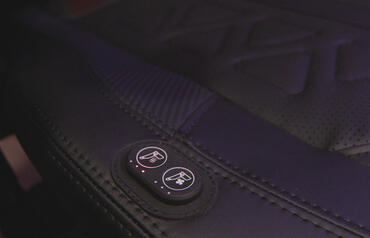 DXRacer Martian Pro XL Sitzheizung aktiviert