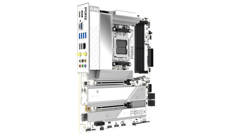 Sapphire PURE X870A WIFI 7 Eingänge Ausgänge Sapphire PURE X870A WIFI 7 Eingänge Ausgänge