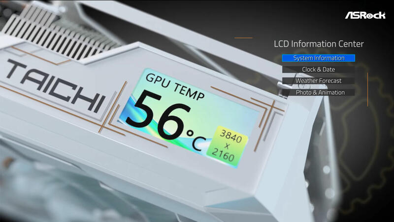 Radeon RX 9070 XT Taichi White LCD 1 Radeon RX 9070 XT Taichi White LCD 1