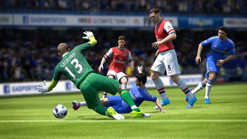 Fifa 13 Wii U Ingame Screenshot Fifa 13 Wii U Ingame Screenshot