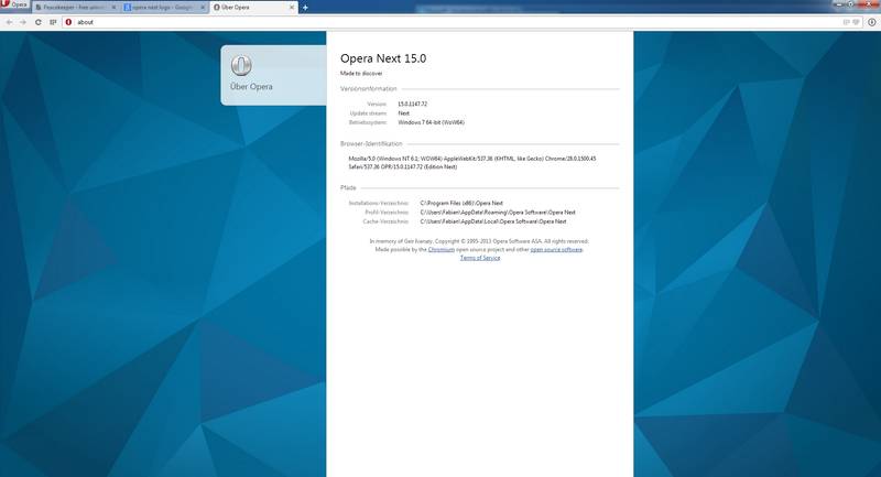 Opera NEXT Opera NEXT
