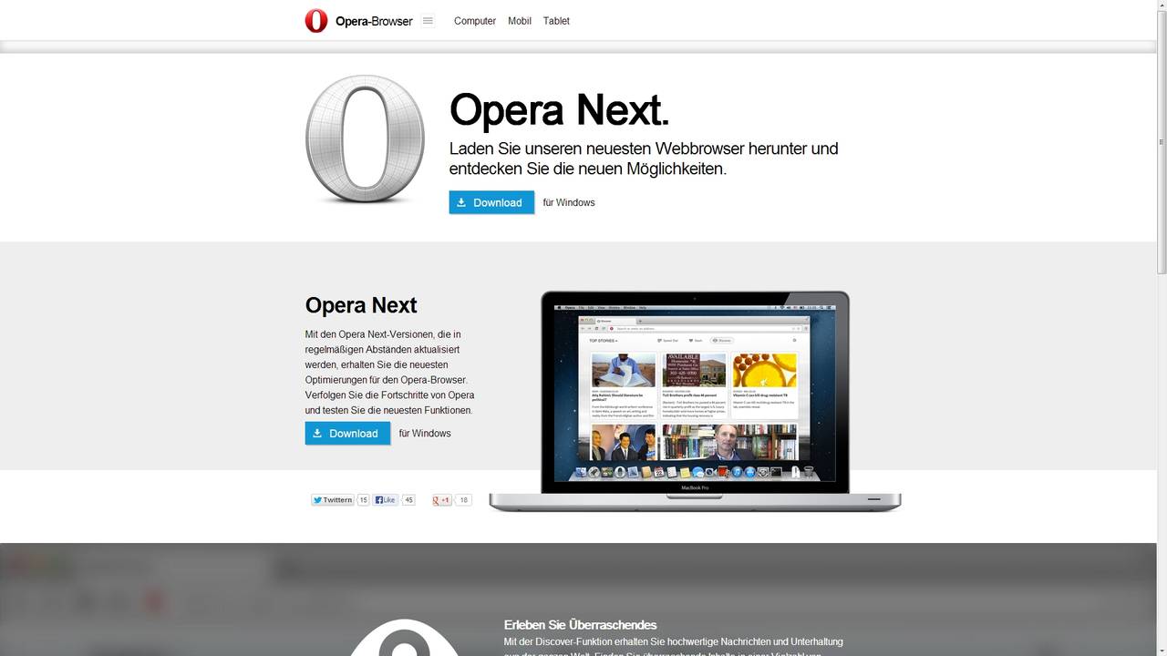 Opera NEXT