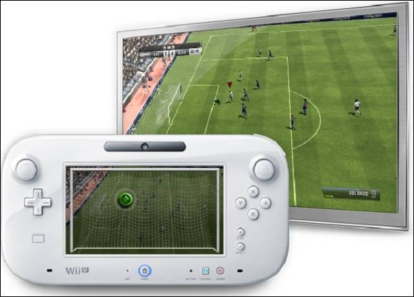 Fifa 13 Wii U Schiessen mit Touchscreen  Bild © Electronic Arts