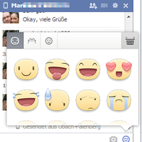 Facebook-Sticker Web-Version