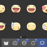Facebook-Sticker Android