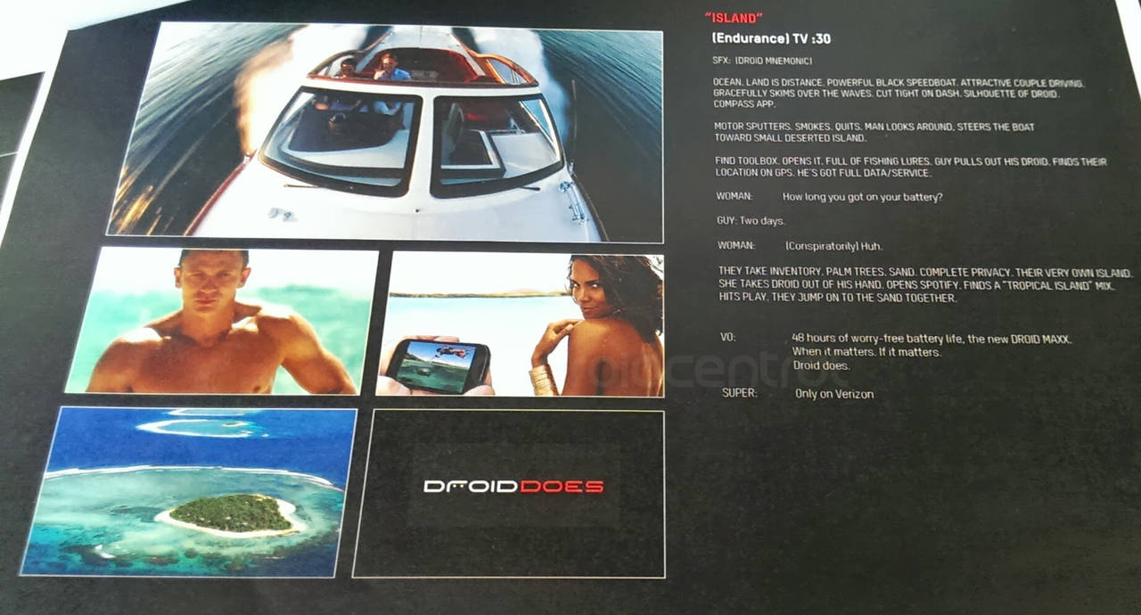 Motorola Droid Maxx-Storyboard  Bild © Android Central