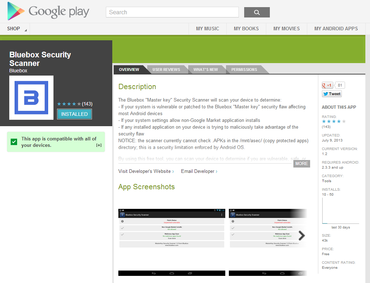 Bluebox Security Scanner: Android-App überprüft Geräte auf Sicherheitslücken