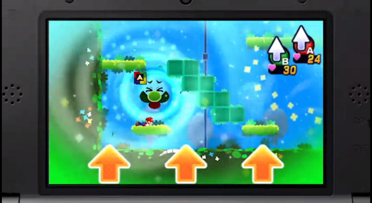 Mario & Luigi Dream Team Bros 3DS Screenshot 1  Bild © BossDungeon