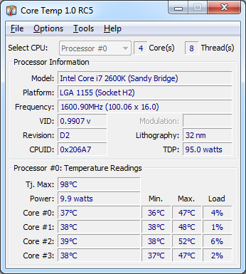 Core Temp 1 RC5