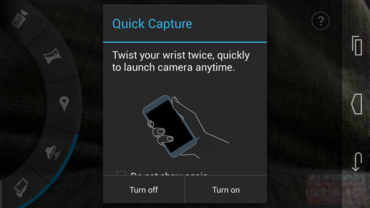 Motorola Moto X: Kamera-Bedienung per Gestensteuerung