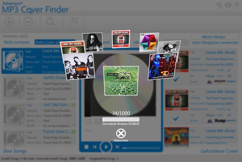 Ashampoo MP3 Cover Finder im Test PC Masters