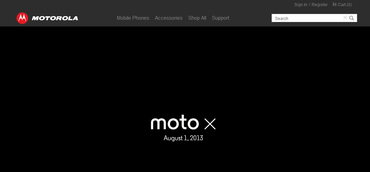 Motorola Moto X: Wird heute vorgestellt und soll 299 Euro kosten