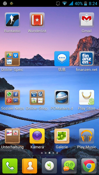 Jiayu G4_Homescreen