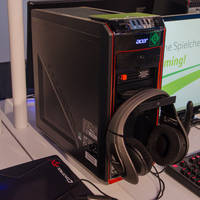 Acer: Messestand mit neuen Aspire Laptops und Predator G3 Gaming-PC