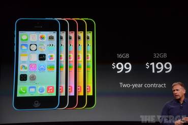 Apple enthüllt iPhone 5C
