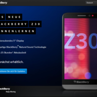BlackBerry Z30: High-End-Modell offiziell vorgestellt
