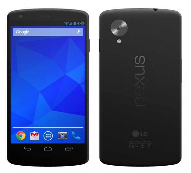Nexus 5-Renderbild