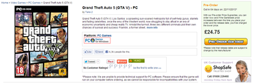 GTA 5 PC Shop Screenshot