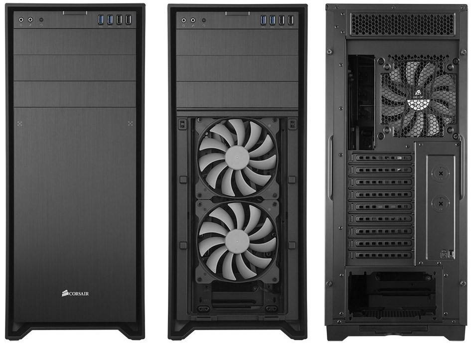 Corsair Obsidian 750D - Exterieur