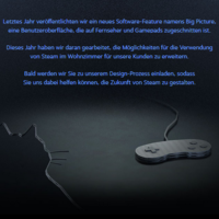 Steam Box-Ankündigung