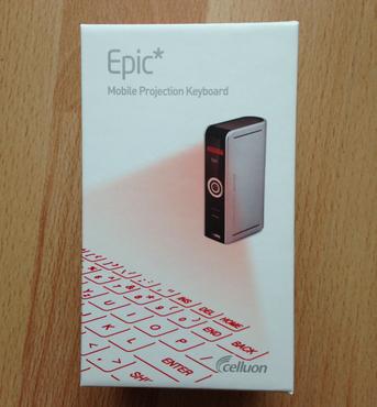 Celluon Epic: Laser-Tastatur im Kurztest