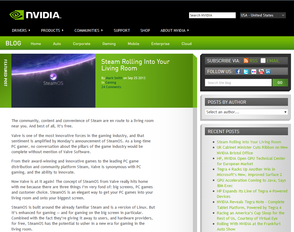 Nvidia-Blog-Mark Smith   Bild © Nvidia, PCMasters